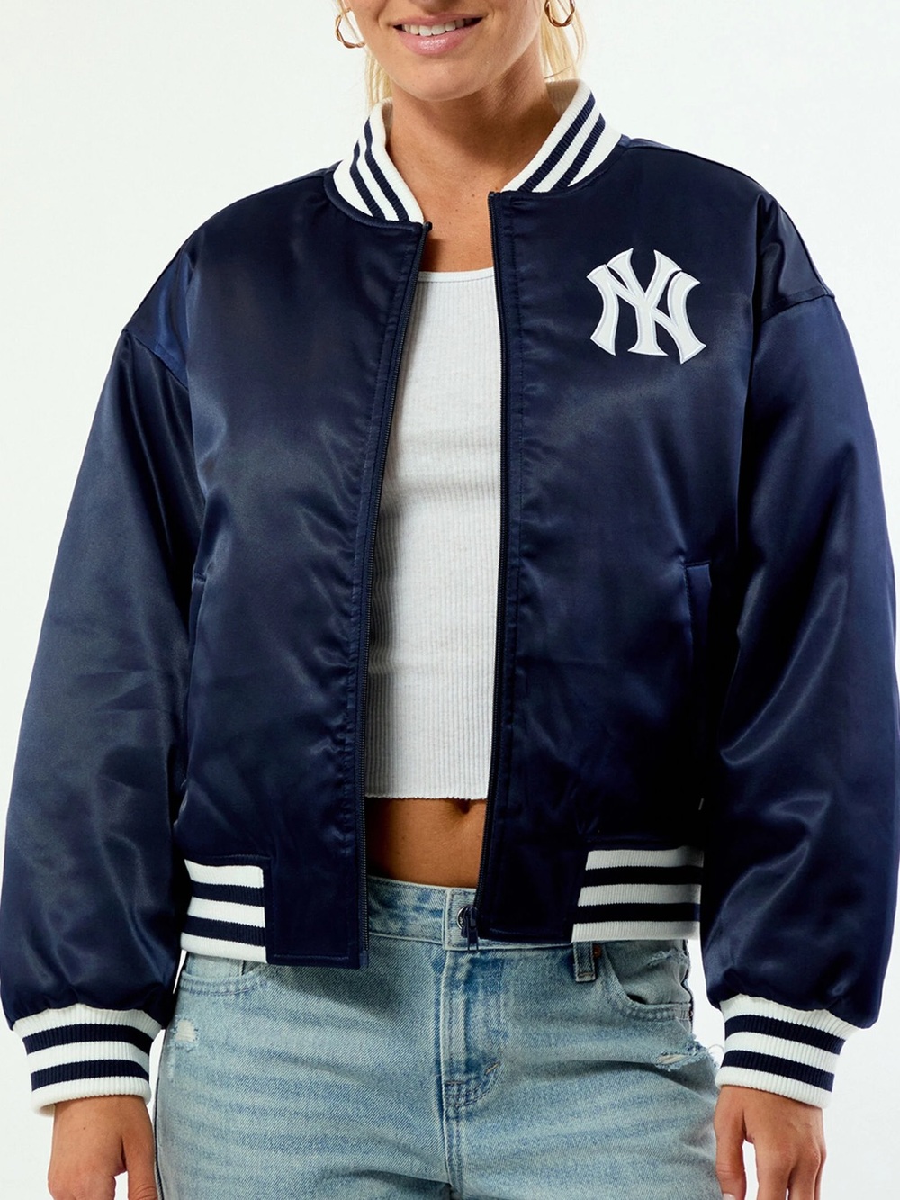 WILD COLLECTIVE x MLB NY Yankees Bomber Jacket